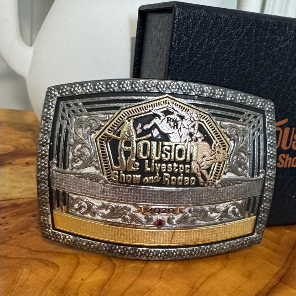 2020 Houston Rodeo Belt Buckle